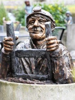 Bronzefigur Kanalarbeiter (Art.Nr. 89008)