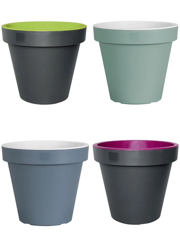 Pflanzkübel E&K Bicolor 2 Pflanzkübel E&K Bicolor – Bild 2