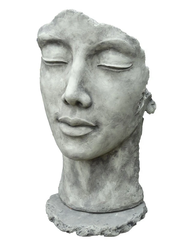 Betonbüste - Gesicht 'Frau' - Skulptur - XXL-Produkt 1 Betonbüste - Gesicht 'Frau' - Skulptur - XXL-Produkt