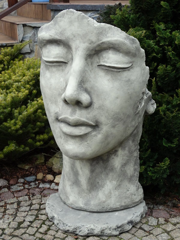 Betonbüste - Gesicht 'Frau' - Skulptur - XXL-Produkt 2 Betonbüste - Gesicht 'Frau' - Skulptur - XXL-Produkt – Bild 2