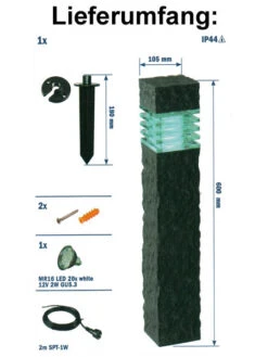 Gartenleuchte 'Kolossos' Von Garden-Lights (Art.Nr. 3544461) 5 Gartenleuchte 'Kolossos' Von Garden-Lights (Art.Nr. 3544461) -Gartenpflanzen Lieferungen koloss 3 76121 2 1280x1280