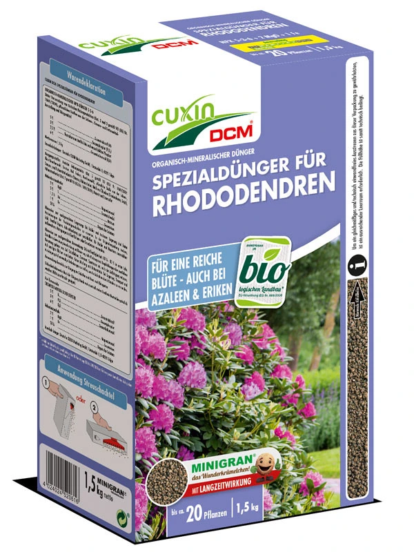 Cuxin Dünger Für Rhodo, Azaleen Und Eriken 1 Cuxin Dünger Für Rhodo, Azaleen Und Eriken