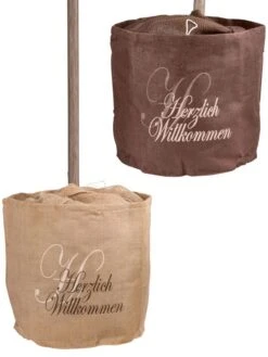 Jute-Übertopf "Herzlich Willkommen" -Gartenpflanzen Lieferungen uebertopf herzlich willkommen 1280x1280